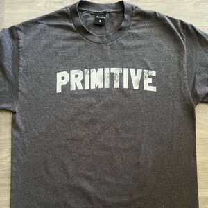 Primitive. Large. Charcoal Gray.
